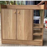 Tủ giày gỗ, Tủ đựng giày 2 cánh tủ, 3 tầng gỗ MDF. Mẫu mã đa dạng