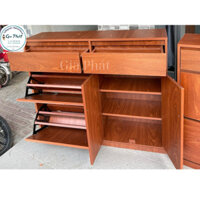 Tủ giày gỗ - Tủ kệ dép ,Tủ đựng đồ tiện lợi kệ giày nhiều ngăn chứa chất liệu gỗ MDF Ván Dày 18cm chống thấm phong cách