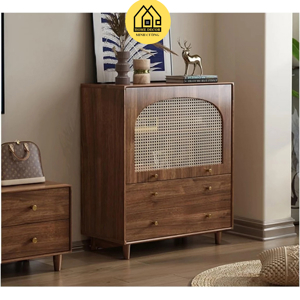 Tủ giầy gỗ xoan đào Hoàng Anh Gia Lai MS-26