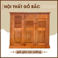 Tủ giày gỗ xoan ta cao cấp