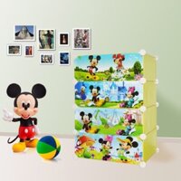 🍃TỦ GIÀY NHỰA LẮP GHÉP 4 TẦNG SIÊU TIỆN ÍCH.