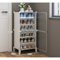 Tủ giày nhựa lắp ghép đa năng- kệ giầy dép - Ruby Decor