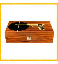 Tủ Giữ Ẩm Hộp Ủ Xì Gà Chuyên Dụng Lubinski YJA-60014 Họa Tiết Điệp Viên 007