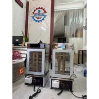 Tủ giữ nóng, hấp bánh bao 5 khay kính chịu lực