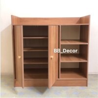 Tủ gỗ để giầy dép. Tủ gỗ nội thất. Gỗ MDF cao cấp. Khoan sẵn lỗ, đủ vít, lắp dễ dàng