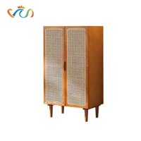 Tủ gỗ mini đựng đồ đa năng cánh mây VT32