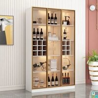 Tủ Gỗ Trưng Bày Cánh Kính Đèn LED TCK12 Thương Hiệu SIB Decor