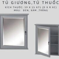 Tủ gương lavabo, tủ thuốc, tủ kính