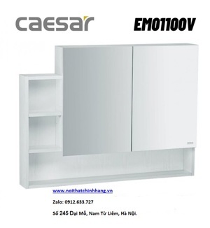 Tủ gương phòng tắm Caesar EM01100V