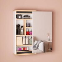 Tủ Gương Treo Tường Bo Góc Cánh Trượt Màu Sắc Trang Nhã - Nội Thất IGA - GP290