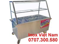 Tủ Hâm Nóng Thức Ăn 16 Khay Có Mái Kính TH-05