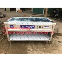 Tủ hâm nóng thức ăn 4 khay 1/1