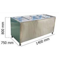 Tủ hâm nóng thức ăn 4 khay GN1/1