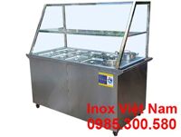Tủ Hâm Nóng Thức Ăn 8 Khay + 2 Nồi TH-01N