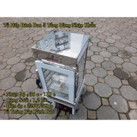 Tủ Hấp Bánh Bao 5 Khay Hàng Nhập Khẩu Cao Cấp HBB-5K, khoá nam châm tại đồng nai