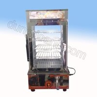 Tủ hấp bánh bao mini 2 lớp kính