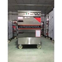 Tủ hấp cơm 6 khay điện hẹn giờ và cài đặt nhiệt độ