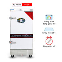 Tủ hấp cơm công nghiệp 12 khay