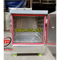 Tủ hấp cơm công nghiệp 6 khay inox 304