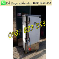 Tủ hấp cơm công nghiệp 8 khay tại hà nội dòng gas