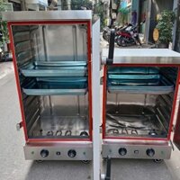 Tủ hấp cơm công nghiệp, hấp cơm, giò chả, xúc xích, bánh bao 6-8-10-12 khay nấu 10-60kg/mẻ giá tốt nhất