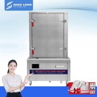 Tủ hấp điện từ công nghiệp (SANGLONG) tủ hấp cơm điện 12 khay