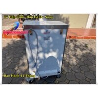 Tủ hấp gà, tủ nấu cơm, hấp giò 8 khay việt khay inox tại nam định