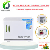 Tủ Hấp Khăn RTD - 23A Spa Có Đèn Diệt Khuẩn | Tủ Hấp Đá Nóng Dùng Trong Spa Thẩm Mỹ.