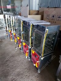 Tủ Hấp Trưng Bày Bánh Bao 5 Khay Hàng Việt Nam Chất Lượng Cao