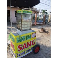 Tủ hấp trưng bày bánh giò , bánh bao, 5 tầng hàng cao cấp giữa nóng tốt