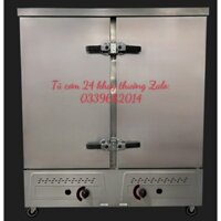 Tủ Hấp, Tủ Cơm Công Nghiệp 24 Khay(Điện)NK chính hãng có VAT