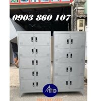 Tủ hồ sơ bằng sắt cho văn phòng có 10 ngăn khóa an toàn TP.HCM,Bình Dương