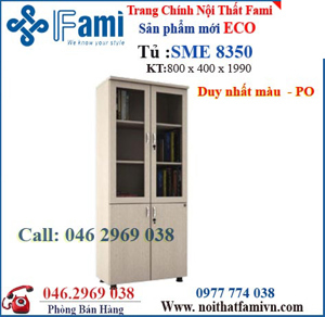 Tủ hồ sơ gỗ nội thất Fami SME8350