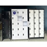 Tủ hồ sơ - locker 2,3 ,4 ,5, 6, 8,10,12,15 ngăn, tủ sắt nhiều ngăn cho văn phòng,có khóa cho nhân viên để đồ cá nhân HCM