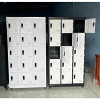 Tủ hồ sơ locker sắt nhiều ngăn giá rẻ 15 12 10 9 8 6 4 2 ngăn tủ có chìa khóa riêng.