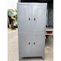 TỦ HỒ SƠ SẮT SƠN DẦU VĂN PHÒNG 4 CÁNH CỬA MỞ DÀNH CHO VĂN PHÒNG