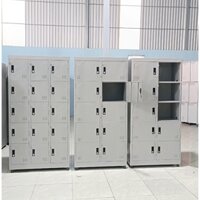 TỦ HỒ SƠ VĂN PHÒNG, TỦ LOCKER SẮT 8 NGĂN 10 NGĂN SƠN DẦU GIÁ TẬN XƯỞNG