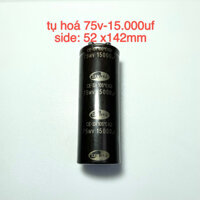 Tụ hoá 75v-15.000uf side:52mm x142mm sản phẩm chính hãng samwha