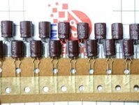 Tụ hóa AiSHi 4.7uF 400V kích thước 8x11mm