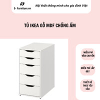 Tủ IKEA gỗ công nghiệp MDF chống ẩm, tủ nhiều ngăn tiện lợi nhiều kích thước S-FURNITURE freeship tại Hn