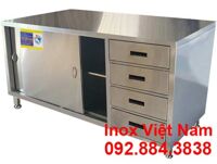 Tủ Inox Có Hộc Kéo TUI-06