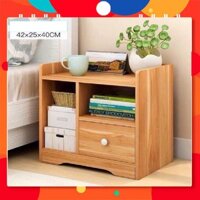 (TỦ - KỆ) GỖ ĐẦU GIƯỜNG CÓ NGĂN KÉO DỄ LẮP GHÉp