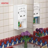 Tủ kệ nhà tắm Kệ treo nhà tắm - Nội thất lắp ráp - VKNT02