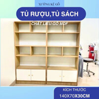 Tủ kệ rượu, tủ kệ sách, giá sách, tủ trưng bày, tủ decor mdf