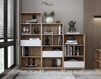 Tủ kệ sách gỗ đẹp TS6803