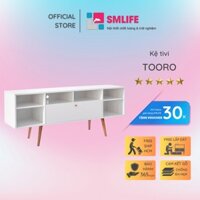 Tủ kệ tivi gỗ công nghiệp SMLIFE Tooro