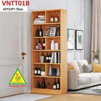 Tủ kệ trang trí vách ngăn gỗ MDF VNTT01B1 - VĐ Smart Furrniture NỘI THẤT LẮP RÁP VIENDONGADV