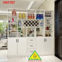 Tủ kệ trang trí vách ngăn VNTT07B - VĐ Smart Furrniture NỘI THẤT LẮP RÁP VIENDONGADV