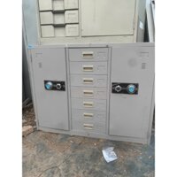 Tủ Két Sắt, Tủ Hồ Sơ, Tủ Sắt Thấp Chính Hãng Hòa Phát, Xuân Hòa Siêu Bền Đẹp - Đồ Cũ Nội Bài