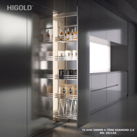 TỦ KHO CÁNH KÉO HIGOLD DIAMOND 2.0 300MM 4 TẦNG 201144